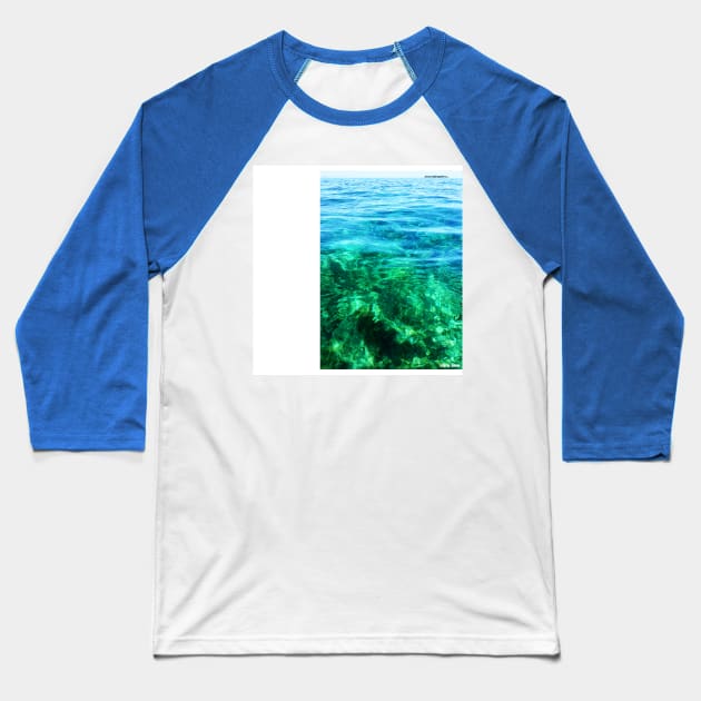 wetland paradise reef caribe Baseball T-Shirt by jorge_lebeau